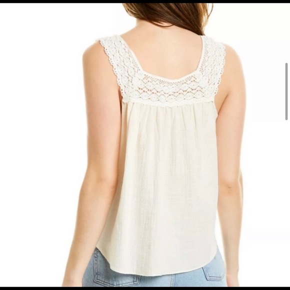 Madewell cream color top. - Picture 4 of 8